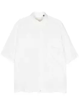 Льняная рубашка Stefano Costumein, белый