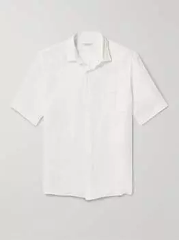 Льняная рубашка SUNSPEL, белый