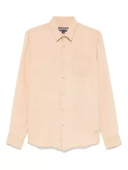 Льняная рубашка Vilebrequin, нейтральный