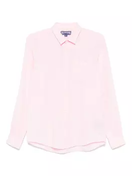 Льняная рубашка Vilebrequin, розовый