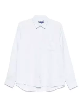 Льняная рубашка Vilebrequin, синий