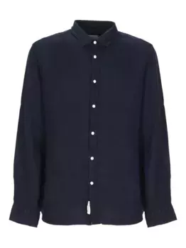 Льняная рубашка WOOLRICH, синий