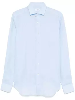 Льняная рубашка Xacus, синий