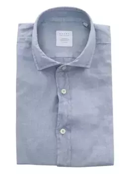 Льняная рубашка Xacus, синий
