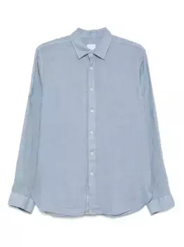 Льняная рубашка Xacus, синий