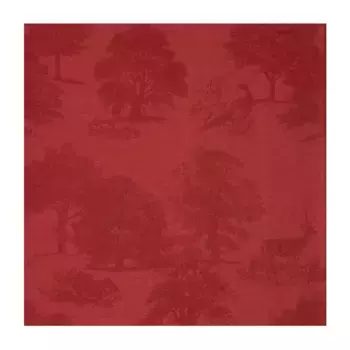 Льняная салфетка Souveraine Le Jacquard Franais, кармин