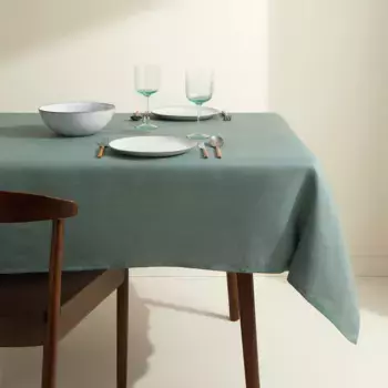 Льняная скатерть Sidney El Corte Ingls, зеленый
