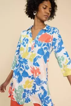 Льняная туника Блэр White Stuff, белый