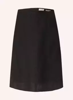Льняная юбка Marc O'Polo, черный