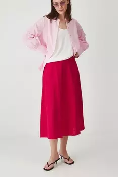 Льняная юбка Medicine, красный