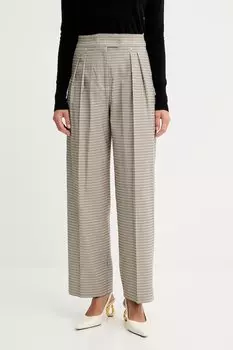 Льняная юбка Sisley, черный