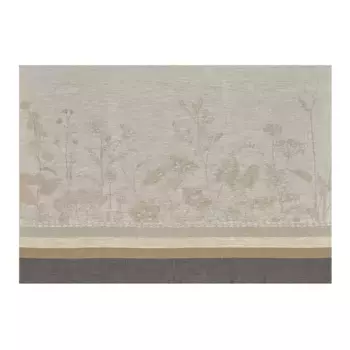 Льняная устойчивая к пятнам подставка для столовых приборов Instant Bucolique Le Jacquard Franais, поджаренный