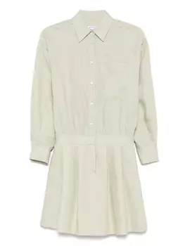 Льняное мини-платье Manuel Ritz, зеленый