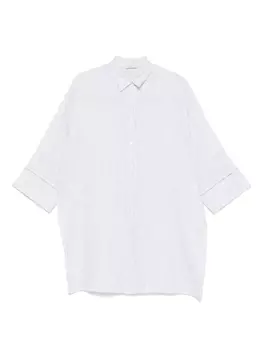 Льняное мини-платье Peserico, белый