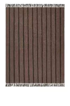 Льняное одеяло Arket, коричневый