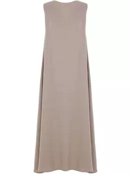 Льняное платье без рукавов Dusan, нейтральный