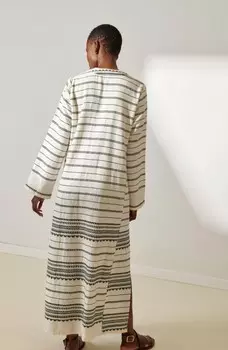 Льняное платье-колонна Theodora Lemlem