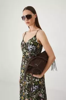 Льняное платье Medicine, черный