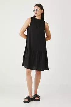 Льняное платье Medicine, черный