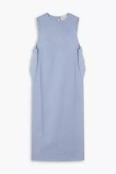 Льняное платье миди Flores LOULOU STUDIO, синий