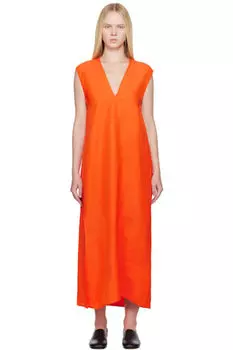 Льняное платье миди Orange Lise Studio Nicholson