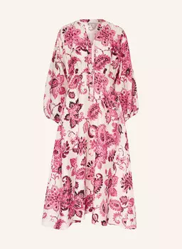 Льняное платье Mrs & Hugs, розовый