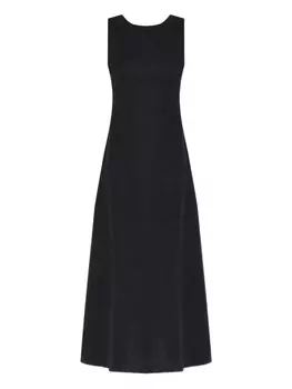 Льняное платье Posse, черный