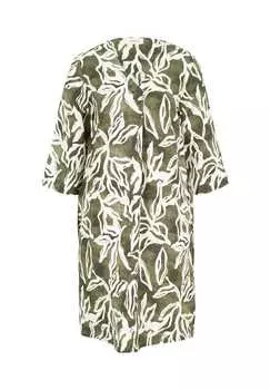 Льняное платье-рубашка Cartoon, мультиколор