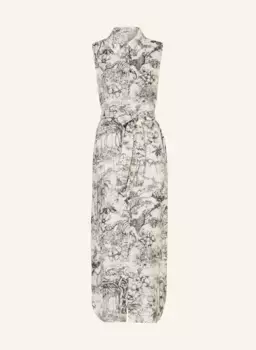 Льняное платье-рубашка Mrs & Hugs, черный