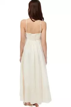 Льняное платье Tilney из керамики Cami Nyc