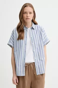 Льняное платье United Colors Of Benetton, коричневый