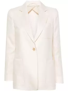 Льняной блейзер Boemia Max Mara, бежевый