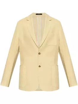 Льняной блейзер Paul Smith, нейтральный