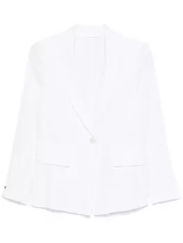 Льняной блейзер Peserico, белый