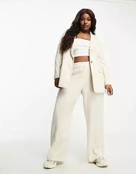 Льняной блейзер с камнем Simply Be