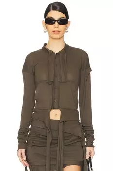 Льняной кардиган Ottolinger, green