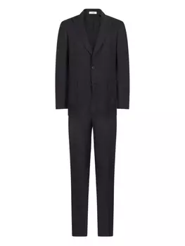 Льняной костюм Boglioli, синий