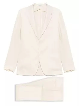Льняной костюм Tagliatore, нейтральный