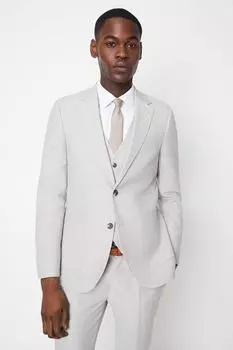 Льняной пиджак Burton, бежевый