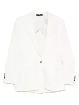 Льняной пиджак Paul Smith, белый