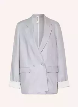 Льняной пиджак tyneham Drykorn, синий