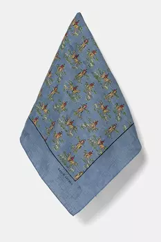 Льняной платок Polo Ralph Lauren, синий