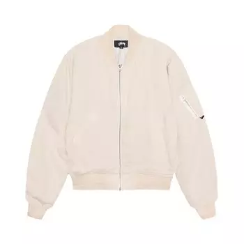 Льняной пляжный бомбер Stussy Натуральный