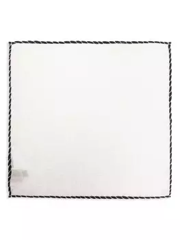 Льняной шарф Eleventy, белый