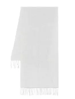 Льняной шарф Eleventy, серый