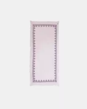 Льняной шарф Gaynor Bongard, розовый