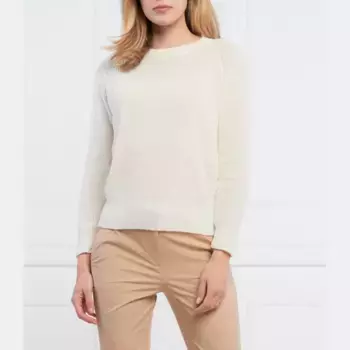 Льняной свитер Ricard стандартного кроя Marella, бежевый