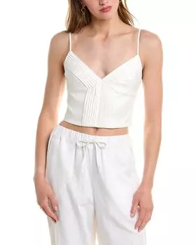 Льняной топ от Nicholas Cosima, белый