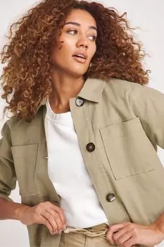 Льняной жакет другого цвета Jd Williams, бежевый