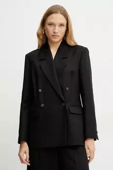 Льняной жакет Jasemina Rose Ivy Oak, черный